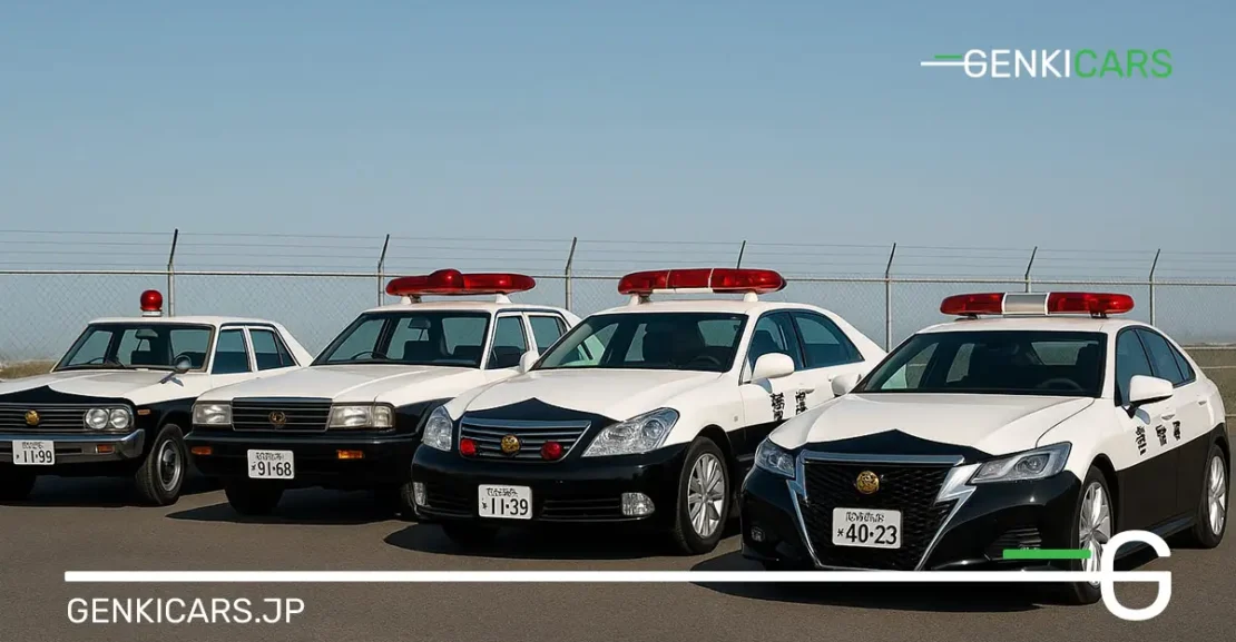 Japanese police cars