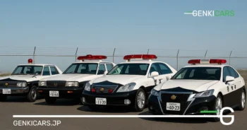 Japanese police cars
